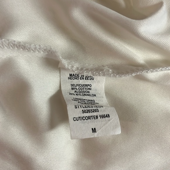 Gorgeous Vintage 90s Delia’s Cream Lace Flowy Lined Pull On Mini Skirt Medium - Picture 7 of 7